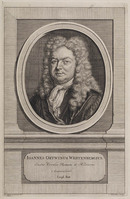 KG 07091
<br/>
Portret Johannes O. Westenberg
<br/>
<em>Houbraken, Jacob (1698-1780)</em>